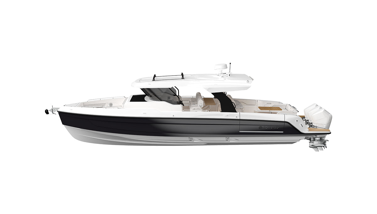 White Hull w/Black Plank