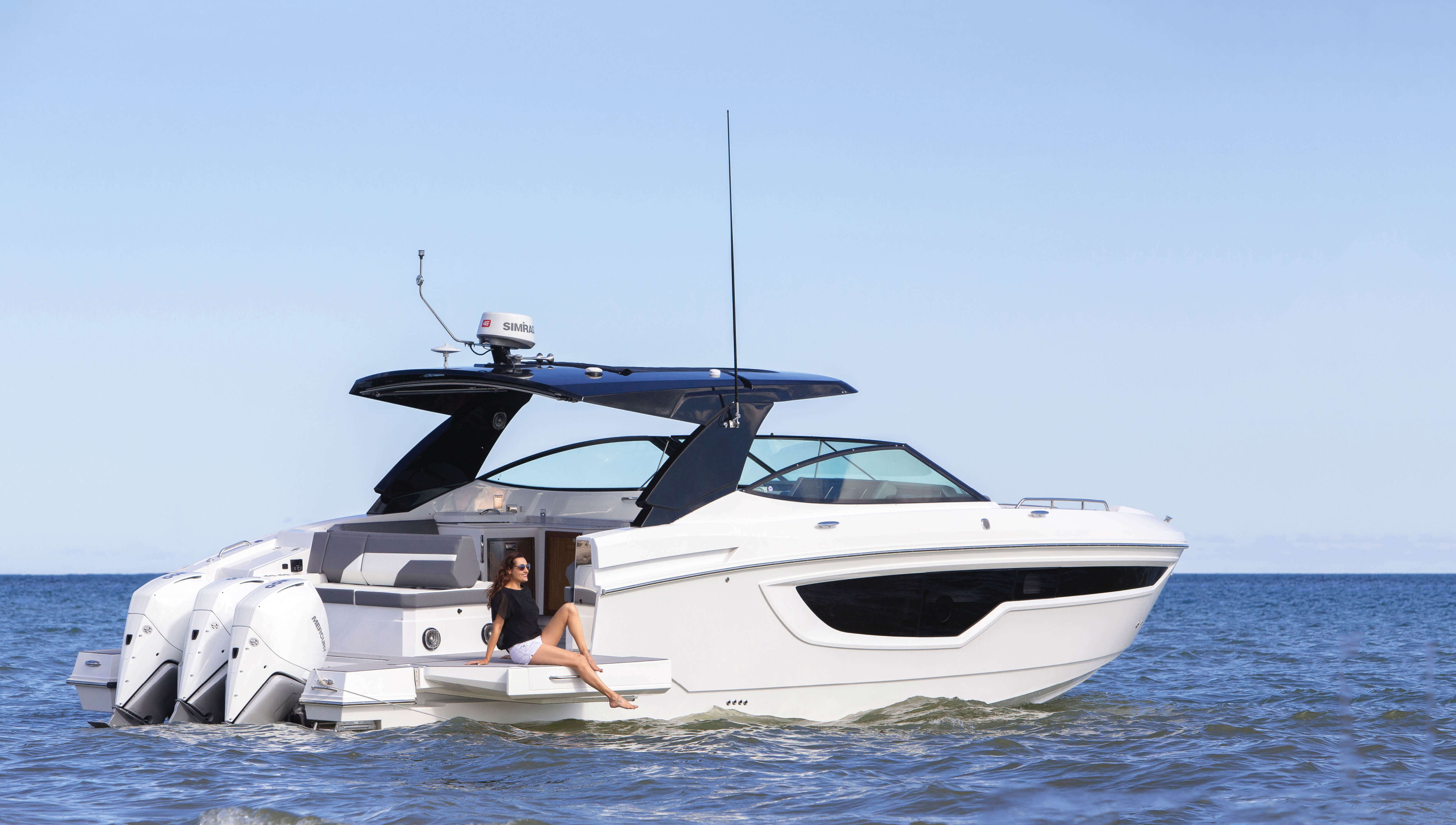 38 GLS OB on the water