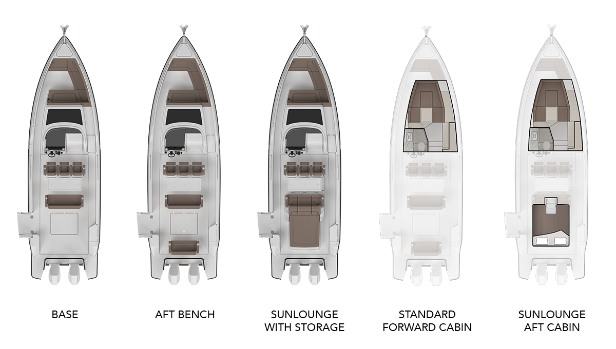 Layout options on the 38 VTR