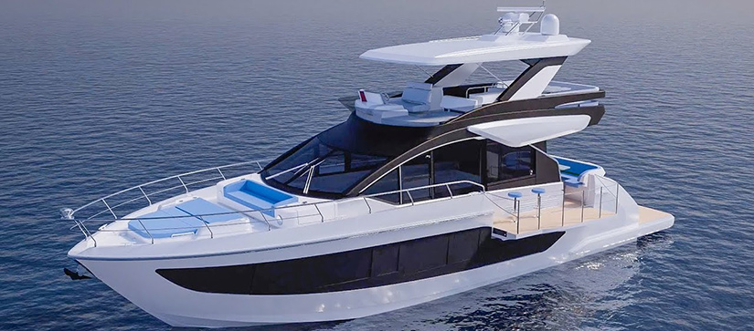 55 Flybridge series rendering