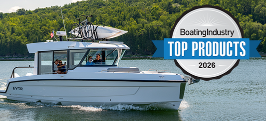 VTR with Boating Industry Top Products badge