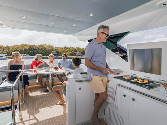 Introducing an All-New Flybridge Series
